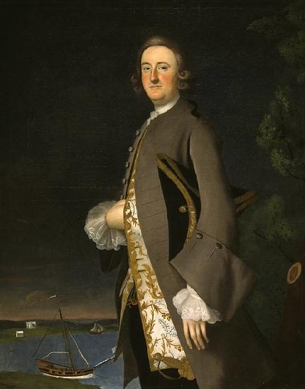 Joseph Blackburn Portrait of Captain John Pigott oil painting picture